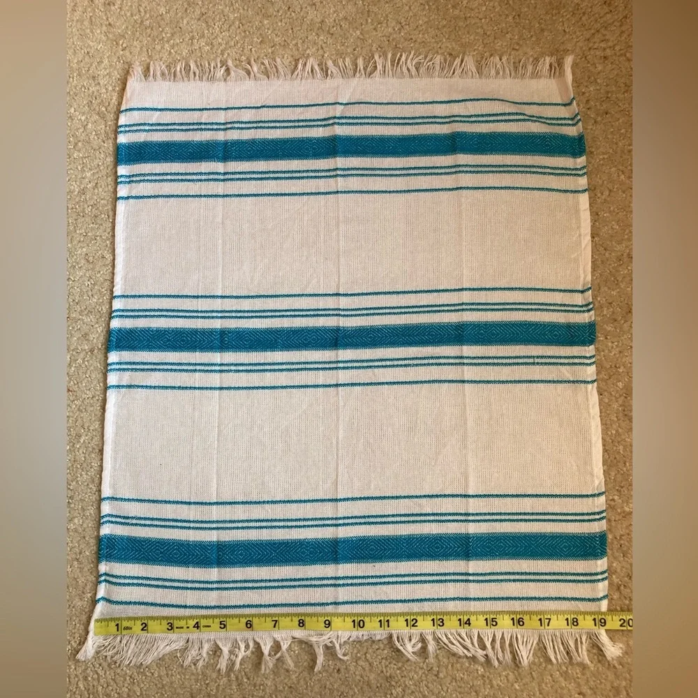 3/$20 Artisan Woven Mexican Tea Towel, Hand Towel, Boho Chic, Kitchen, Serape